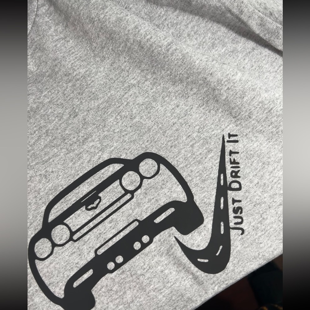New grey t shirt designed by me.